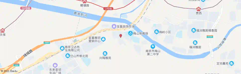 南京梅欣小区_公交站地图_南京公交_妙搜公交查询2025