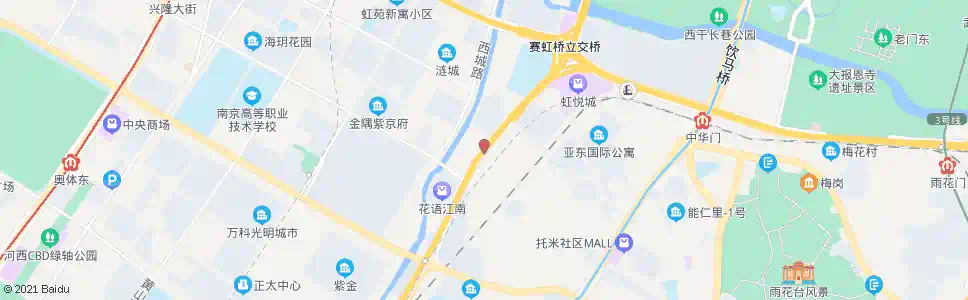 南京赛上路_公交站地图_南京公交_妙搜公交查询2025