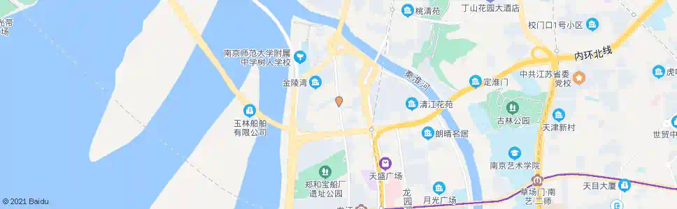南京新河二村_公交站地图_南京公交_妙搜公交查询2025