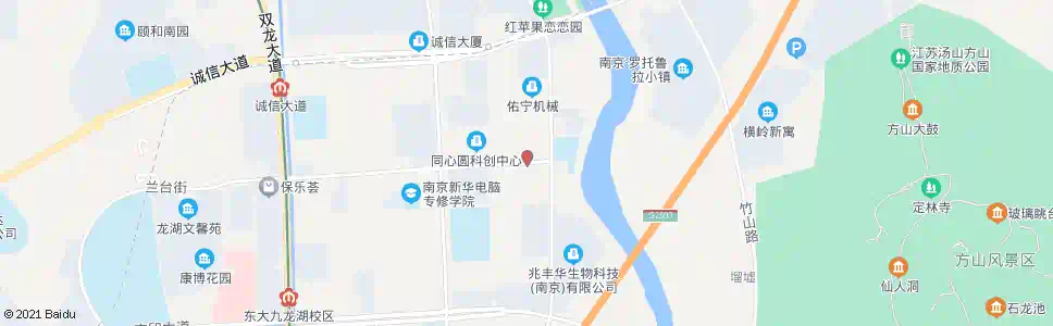 南京九竹路清水亭路_公交站地图_南京公交_妙搜公交查询2025