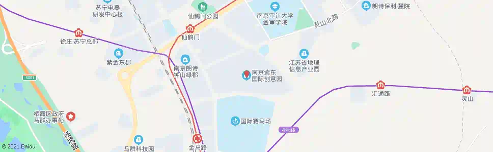 南京紫东创业园_公交站地图_南京公交_妙搜公交查询2025