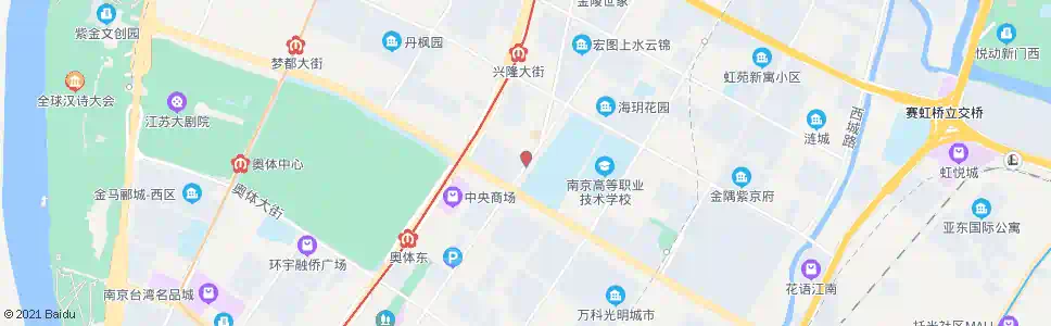 南京庐山路松花江东街_公交站地图_南京公交_妙搜公交查询2025