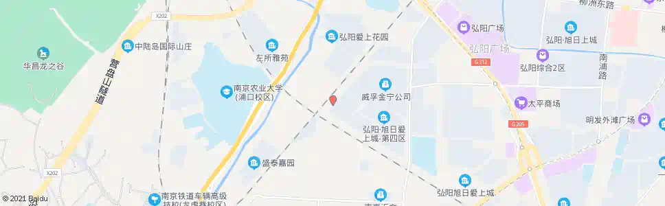 南京柳园路柳新路_公交站地图_南京公交_妙搜公交查询2025