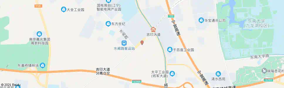 南京吉印大道客运站_公交站地图_南京公交_妙搜公交查询2025