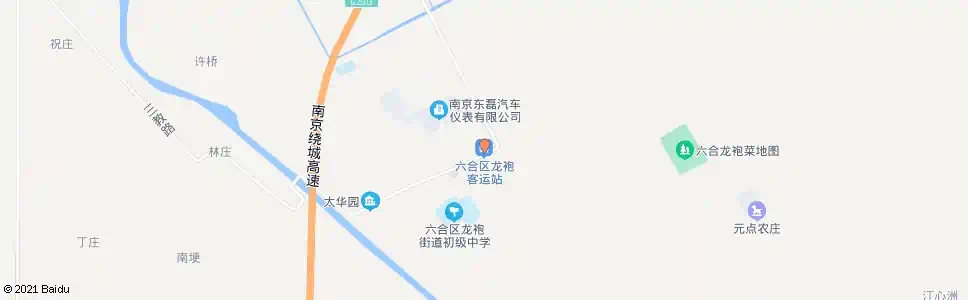 南京龙袍客运站_公交站地图_南京公交_妙搜公交查询2025