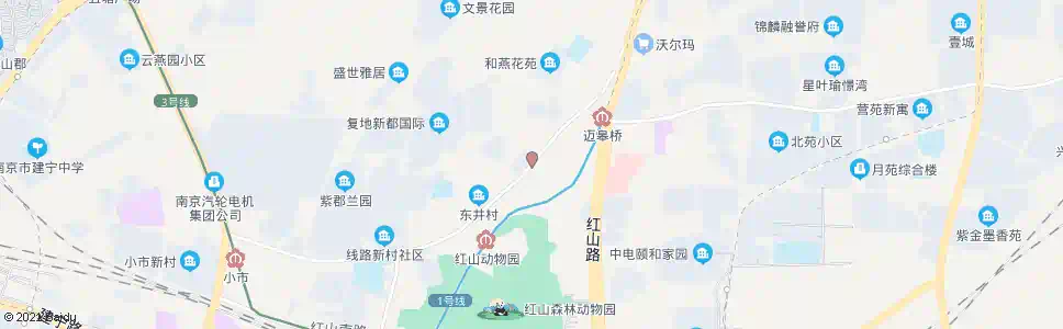 南京东井村_公交站地图_南京公交_妙搜公交查询2025