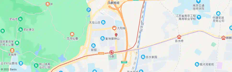 南京海子口_公交站地图_南京公交_妙搜公交查询2025