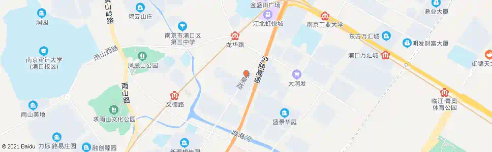 南京浦珠花园_公交站地图_南京公交_妙搜公交查询2025