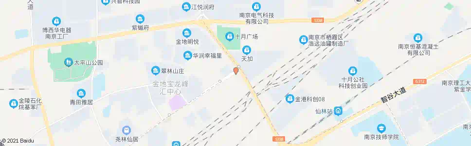 南京尧佳路东_公交站地图_南京公交_妙搜公交查询2025