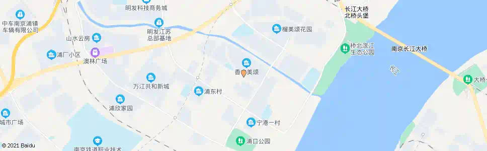 南京香鸢美颂_公交站地图_南京公交_妙搜公交查询2025