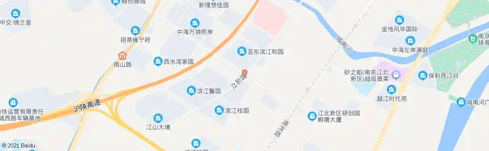 南京浦云路团结路_公交站地图_南京公交_妙搜公交查询2025