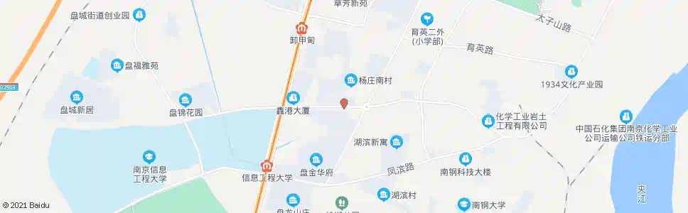 南京大厂杨庄东_公交站地图_南京公交_妙搜公交查询2025