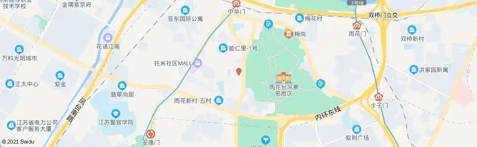 南京雨花新村_公交站地图_南京公交_妙搜公交查询2025