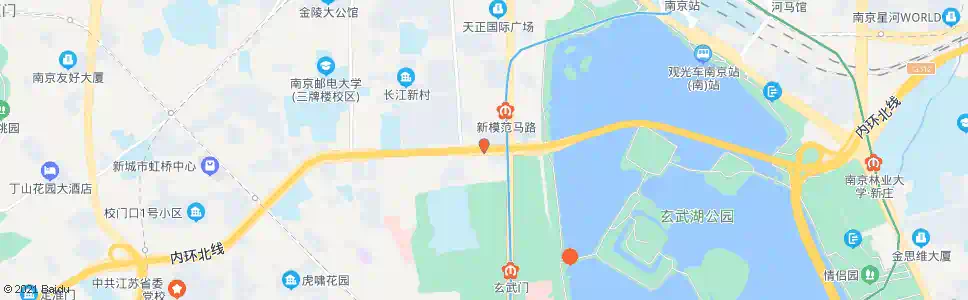 南京新模范马路东_公交站地图_南京公交_妙搜公交查询2025