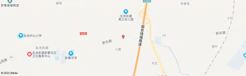 南京白酒路六新路_公交站地图_南京公交_妙搜公交查询2025