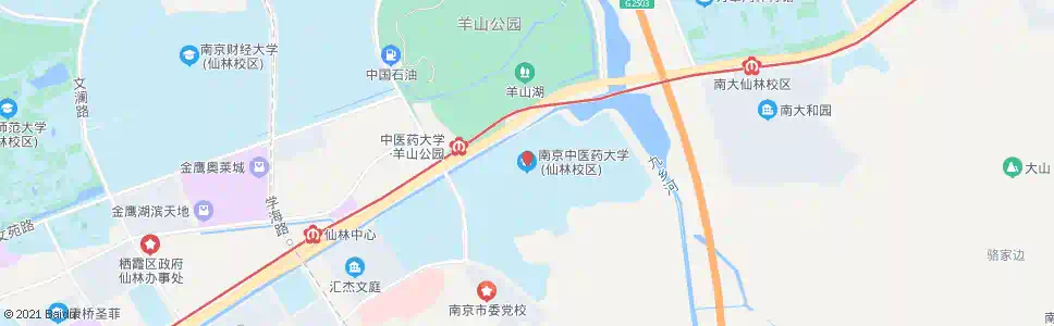 南京中医药大学_公交站地图_南京公交_妙搜公交查询2025