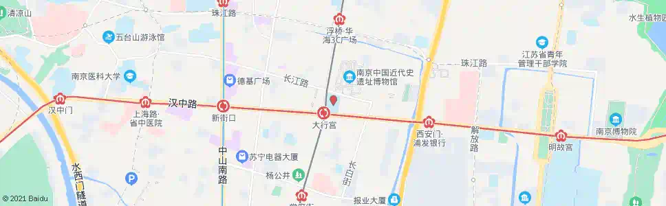 南京南京图书馆_公交站地图_南京公交_妙搜公交查询2025