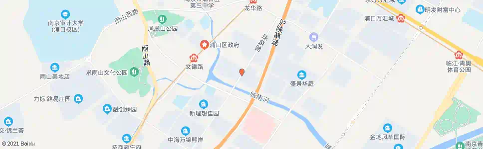 南京鼎业花苑_公交站地图_南京公交_妙搜公交查询2025
