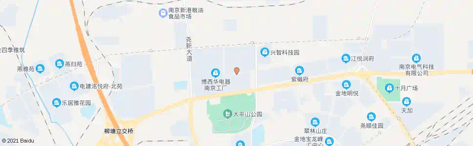 南京开发区人力资源市场_公交站地图_南京公交_妙搜公交查询2025