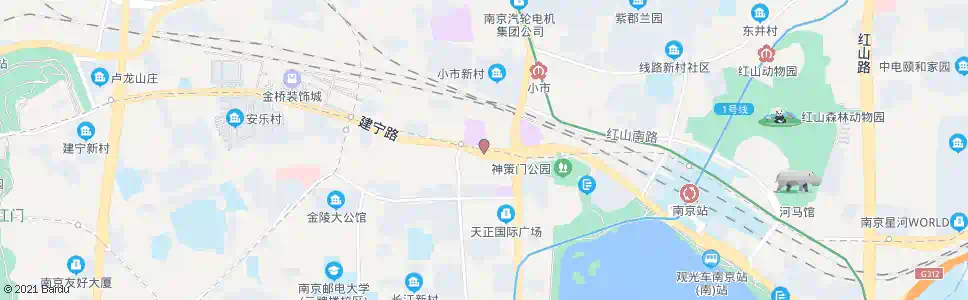 南京中央门西_公交站地图_南京公交_妙搜公交查询2025