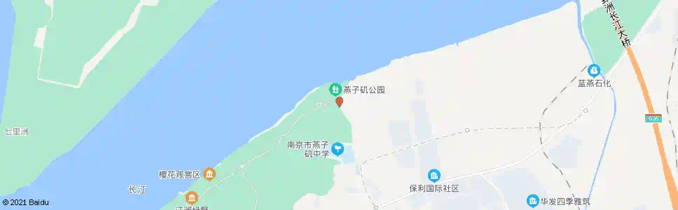 南京燕子矶公园_公交站地图_南京公交_妙搜公交查询2025