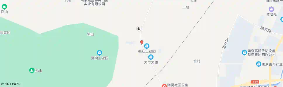 南京小王山_公交站地图_南京公交_妙搜公交查询2025