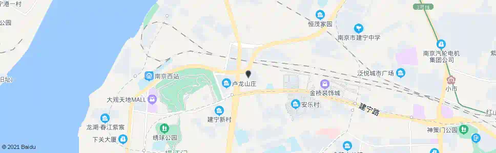 南京四平路_公交站地图_南京公交_妙搜公交查询2025