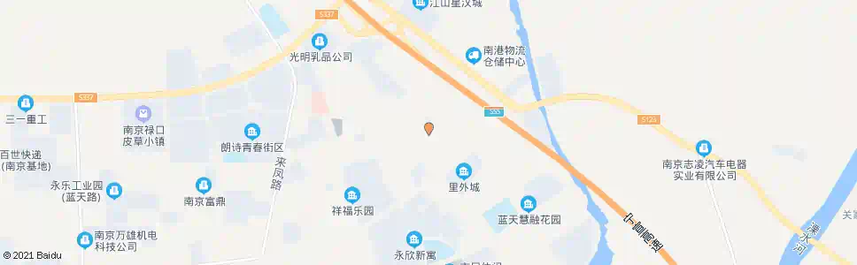 南京白云路_公交站地图_南京公交_妙搜公交查询2025