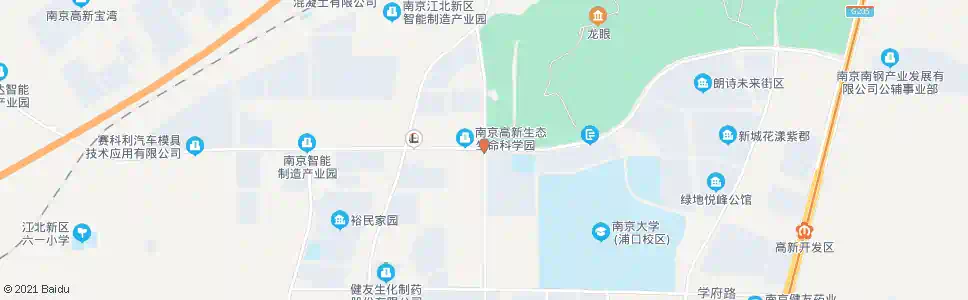 南京星火北路永新路_公交站地图_南京公交_妙搜公交查询2025