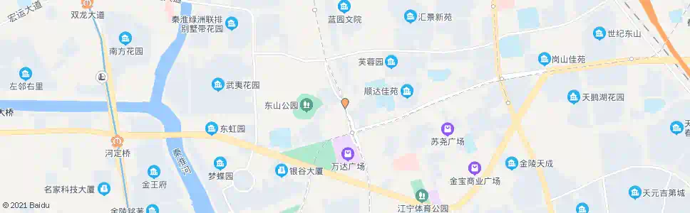 南京大会堂(土山路)_公交站地图_南京公交_妙搜公交查询2025