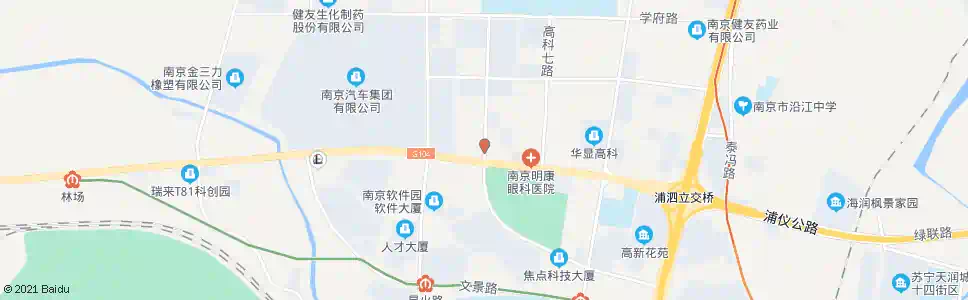 南京创业路浦泗路_公交站地图_南京公交_妙搜公交查询2025