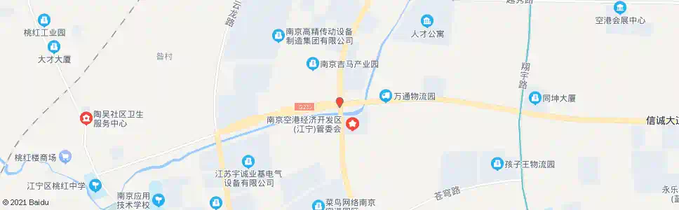 南京信城大道_公交站地图_南京公交_妙搜公交查询2025