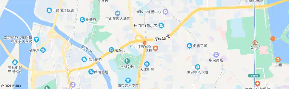南京古平岗南_公交站地图_南京公交_妙搜公交查询2025