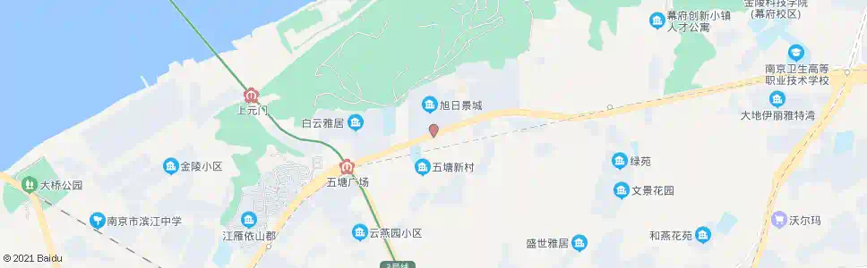 南京旭日景城_公交站地图_南京公交_妙搜公交查询2025