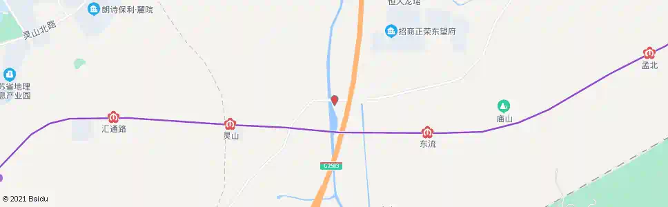 南京东流东_公交站地图_南京公交_妙搜公交查询2025