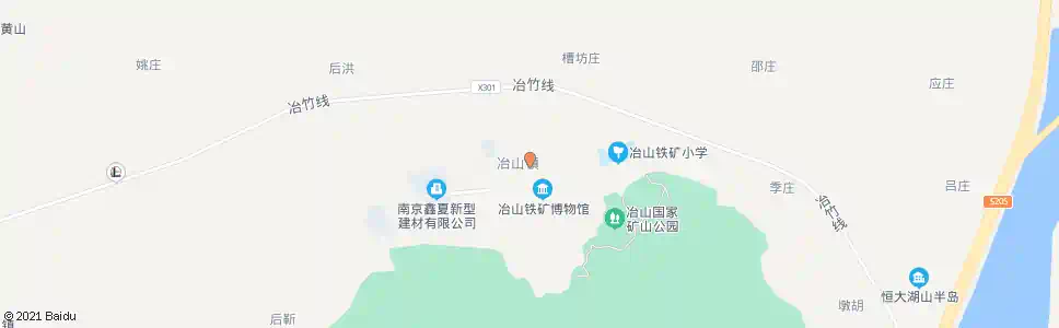 南京冶山邮政_公交站地图_南京公交_妙搜公交查询2025