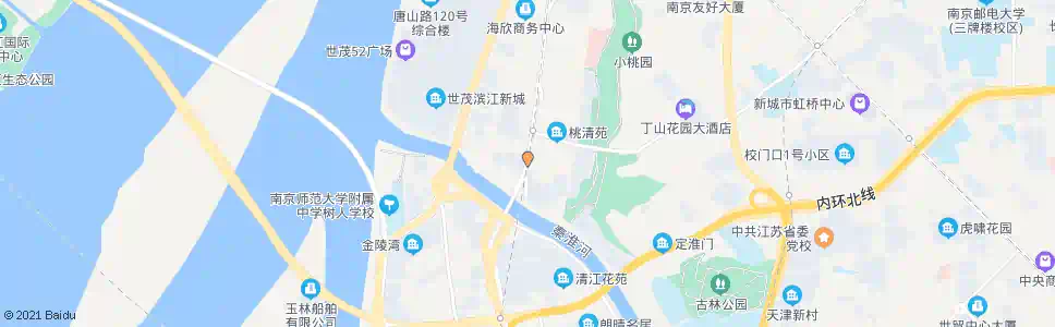 南京农贸中心_公交站地图_南京公交_妙搜公交查询2025
