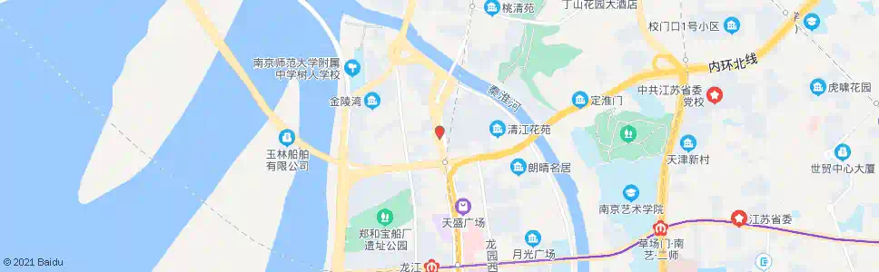 南京江东北路三汊河_公交站地图_南京公交_妙搜公交查询2025