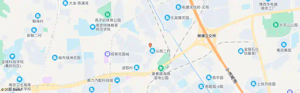 南京化纤厂_公交站地图_南京公交_妙搜公交查询2025