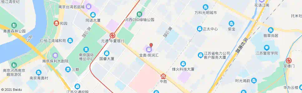 南京楠溪江东街_公交站地图_南京公交_妙搜公交查询2025
