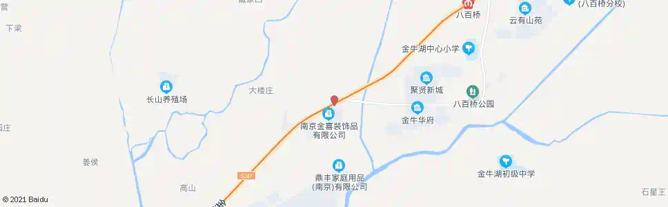 南京金牛湖经济技术开发区_公交站地图_南京公交_妙搜公交查询2025