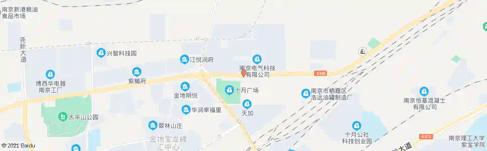南京仙新中路_公交站地图_南京公交_妙搜公交查询2025