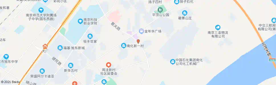 南京葛关路长冲步行街_公交站地图_南京公交_妙搜公交查询2025