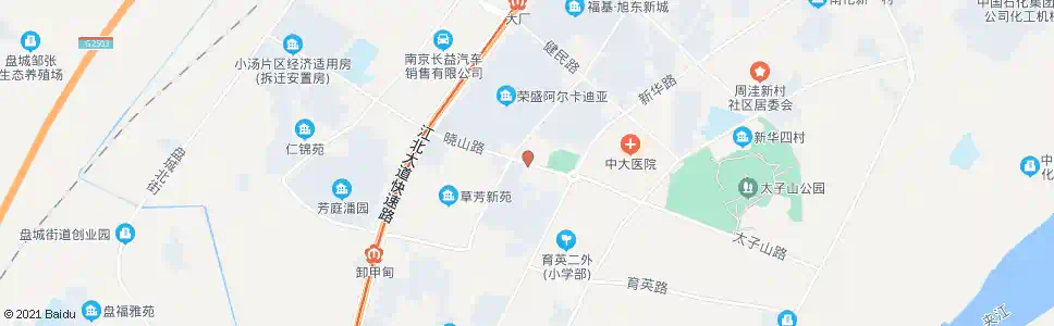 南京旭东中学_公交站地图_南京公交_妙搜公交查询2025