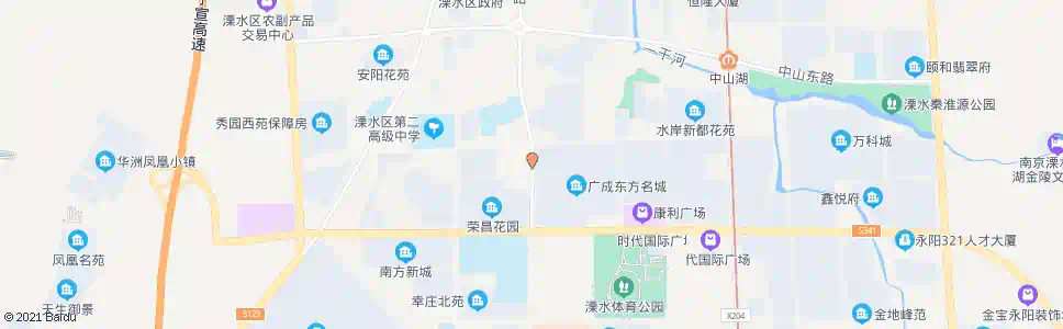 南京广成花园_公交站地图_南京公交_妙搜公交查询2025