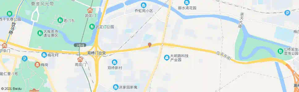 南京康美里_公交站地图_南京公交_妙搜公交查询2025