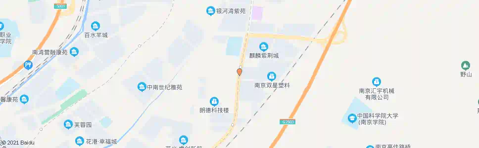 南京麒麟工业园_公交站地图_南京公交_妙搜公交查询2025