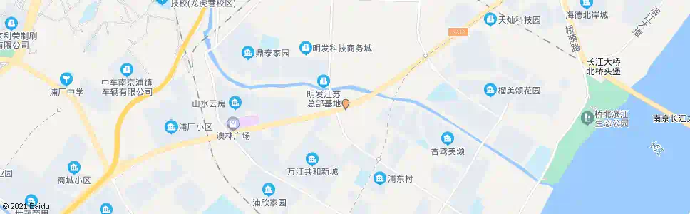南京浦珠北路三河桥_公交站地图_南京公交_妙搜公交查询2025