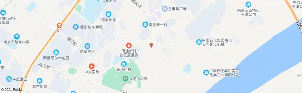 南京旭东路毕洼路_公交站地图_南京公交_妙搜公交查询2025
