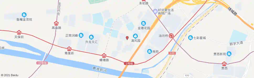 南京清辉园_公交站地图_南京公交_妙搜公交查询2025